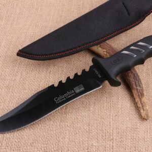 Columbia fix blade black hunting knife