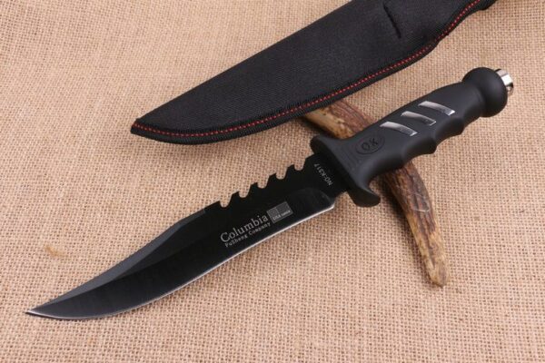 Columbia fix blade black hunting knife