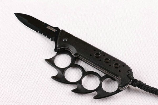 Punch+Folding Titanium Pocket Knife - Image 2
