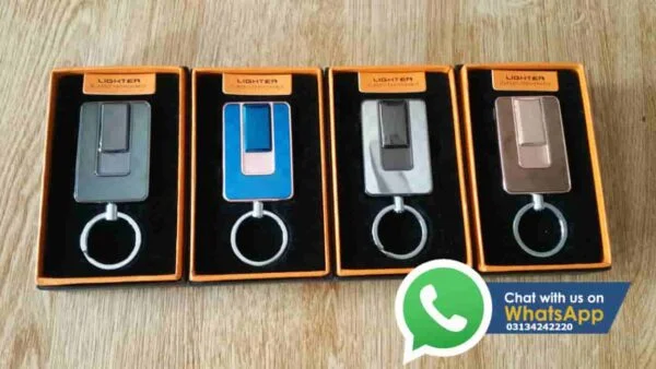 Electric Rechargeable USB Cigarette Lighter De-attacheable Keychain - Image 6
