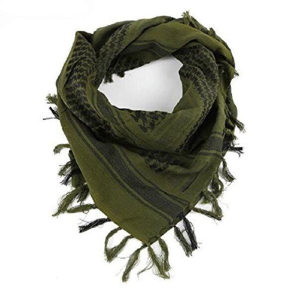 Green Shemagh, Shemagh scarf high quality imported fabric - Image 4