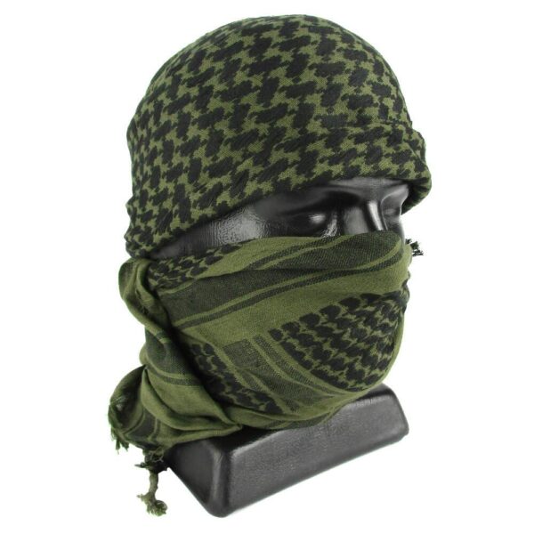 Green Shemagh, Shemagh scarf high quality imported fabric - Image 2