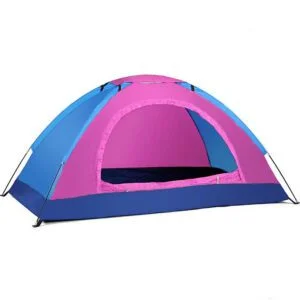 4 Persons Manual waterproof UV outdoor ultralight camping tent with carry bag