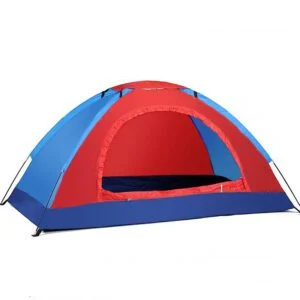 4 Persons Manual waterproof UV outdoor ultralight camping tent with carry bag