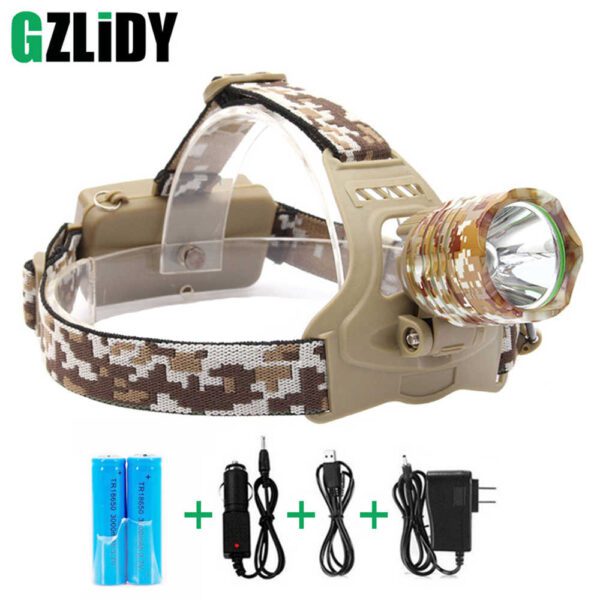 Head Lamp and Search Light, Long battery time with charger and cell - Image 3