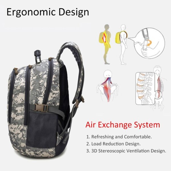 Outdoor backpack - ultralight sports backpack - hiking backpack - Image 4