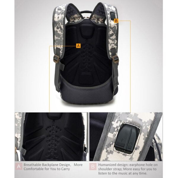 Outdoor backpack - ultralight sports backpack - hiking backpack - Image 3