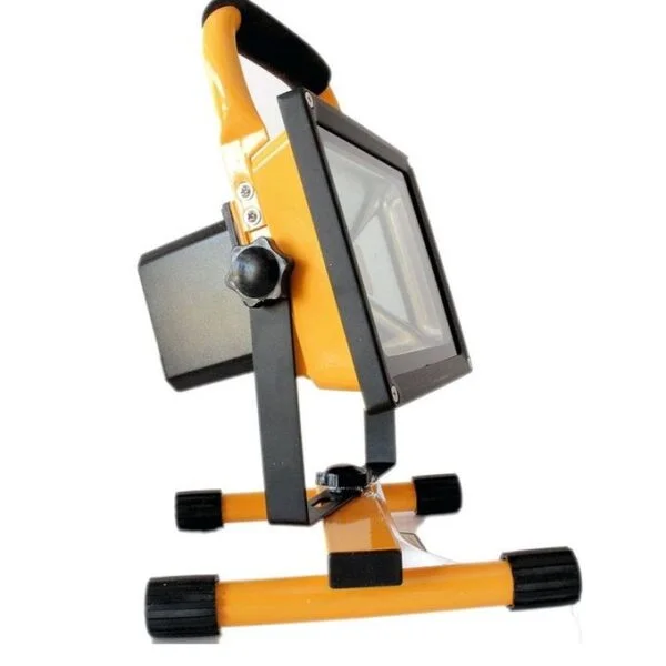 30Watt Portable Long Range White LED Rechargeable Flood Light - Image 3