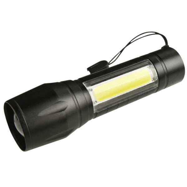 2 in 1 LED flasht light and torch light, 1000 lumens 3Modes USB Rechargeable LED Torches - Image 3