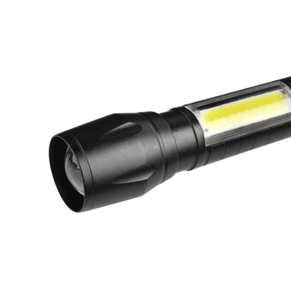 2 in 1 LED flasht light and torch light, 1000 lumens 3Modes USB Rechargeable LED Torches - Image 6