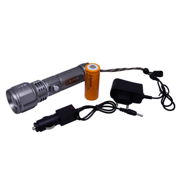 LED strong light flash light, long range torch light, 1000 lumens bright light