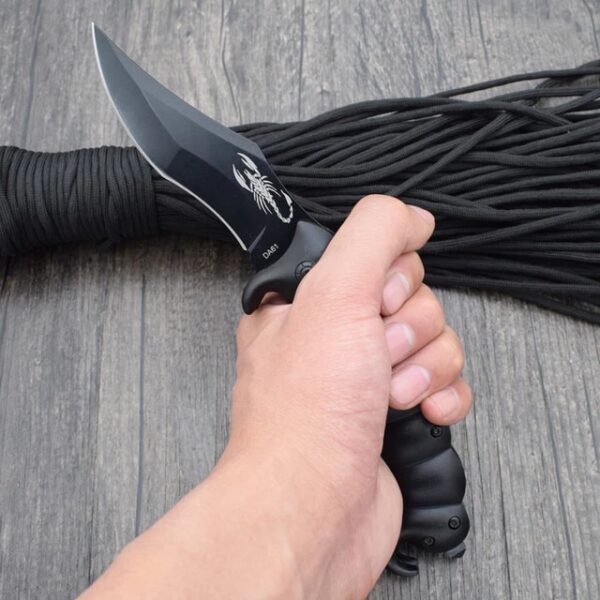 high quality scorpion knife, Tactical Hunting Knife, Multi Tools Pocket Survival Fixed Knives - Image 3