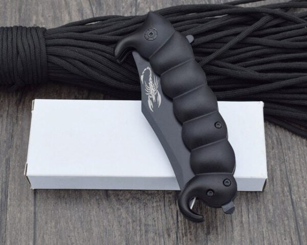 high quality scorpion knife, Tactical Hunting Knife, Multi Tools Pocket Survival Fixed Knives - Image 4