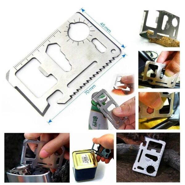 SOS emergency survival Multipurpose Tool Kit, 6 in 1 sos tool kit - Image 5