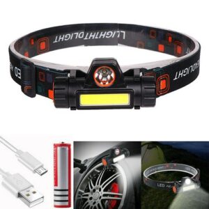 WaterProof Rechargeable headlamp for hunting and hiking
