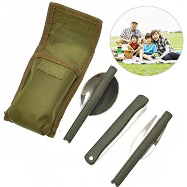 3 in 1 camping and hunting spoon set, online shopping in pakistan - Image 2