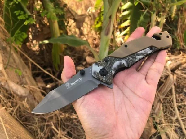 Boker Folding Knife, boker survival knife - Image 2