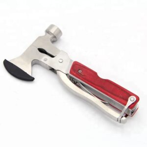 Outdoor Emergency Multi Tools With Hammer Pliers Axe Saw Blade, Portable Stainless Steel Multipurpose Tool, Multifunctional Knife
