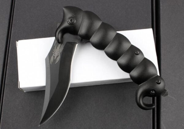 high quality scorpion knife, Tactical Hunting Knife, Multi Tools Pocket Survival Fixed Knives - Image 5