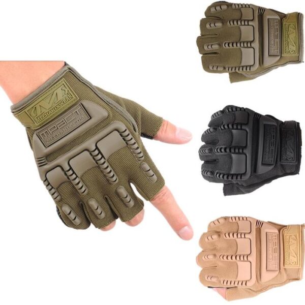 Tactical gloves, bike gloves, hunting half gloves - Image 3