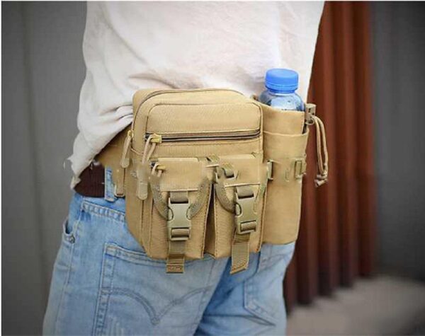 Outdoor Tactical Tools Waist Bag - Water Bottle Bag - Image 2