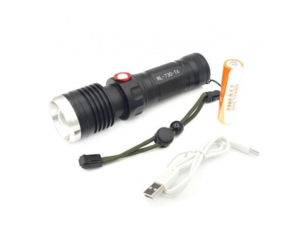 Long Range Cree T6 FlashLight - Tactical Flashlight