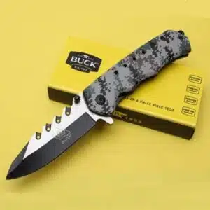Buck Folding Knife Camo Handle